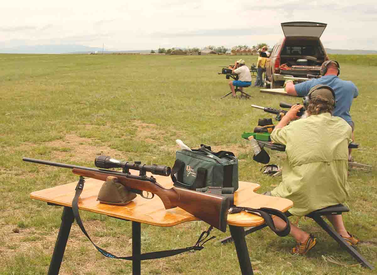 Cartridges with minimal recoil allow prairie-dog shooters to spot their own misses.